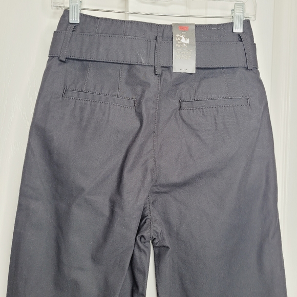 Levi’s TAILORED HIGH LOOSE TAPER WOMEN'S PANTS Black 24 - Picture 8 of 10